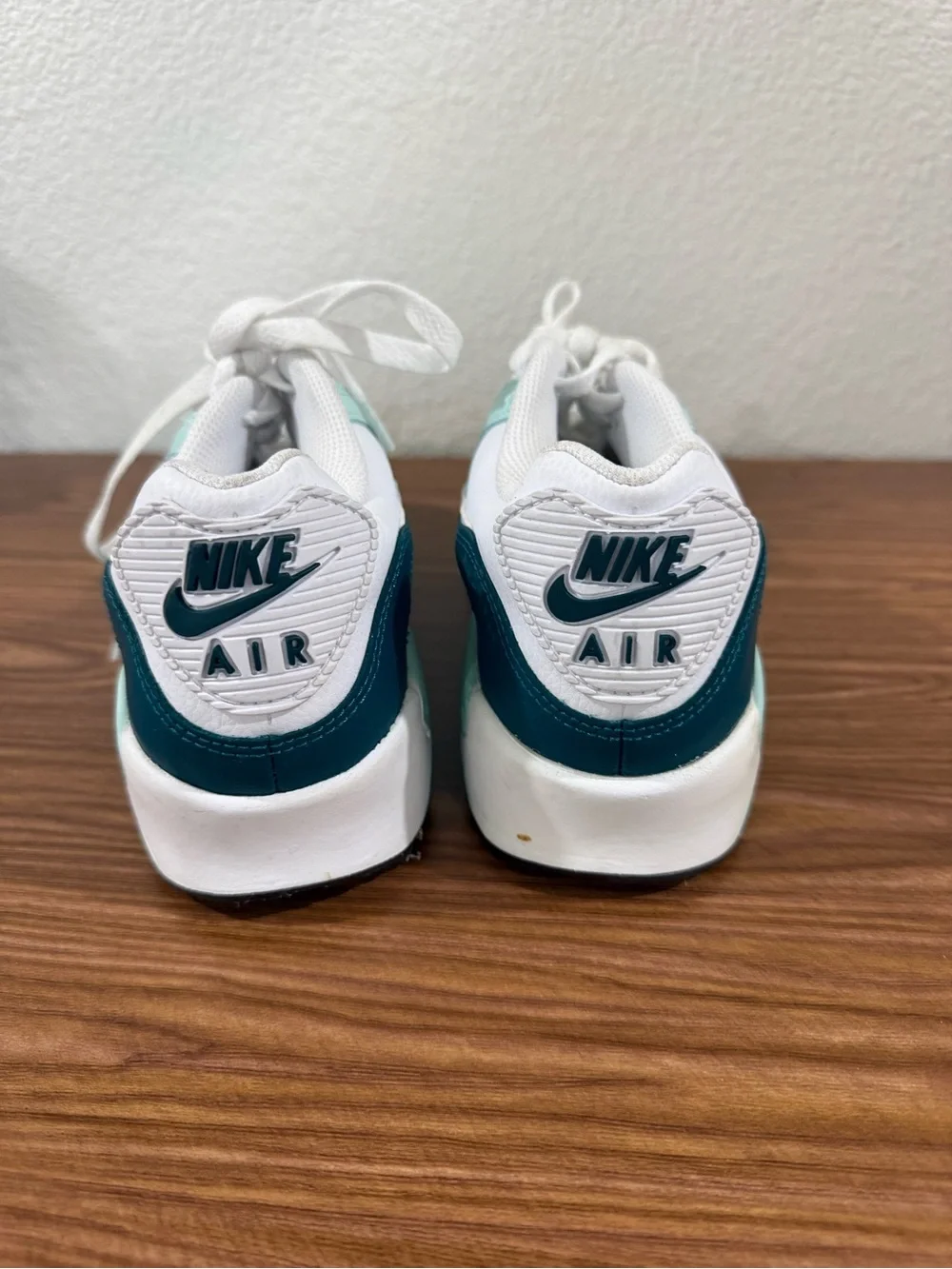 Nike Air Max Sneakers in White, Mint and Teal